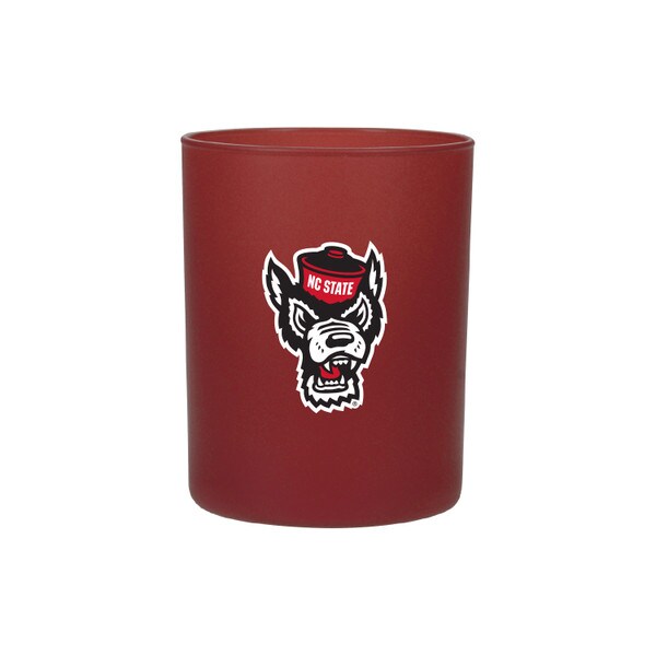 14 oz. Opaque Matte Red Rocks Glass